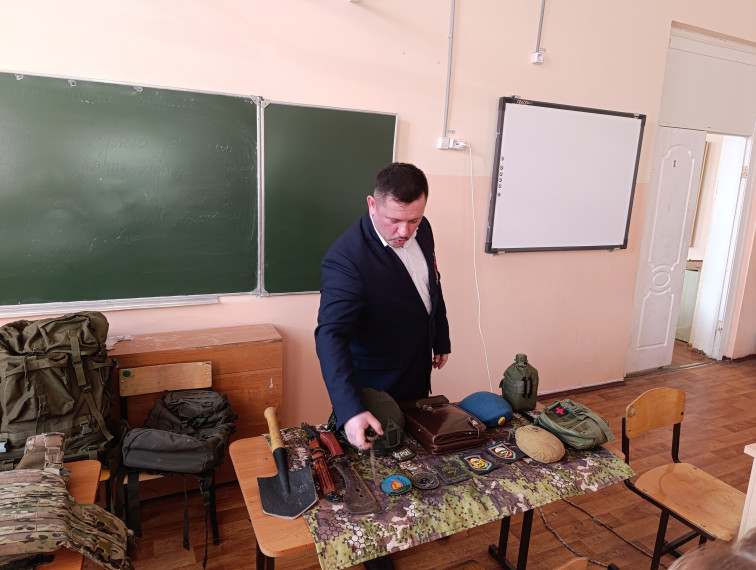 Сегодня состоялась встреча с участником СВО Костровым А.Н..