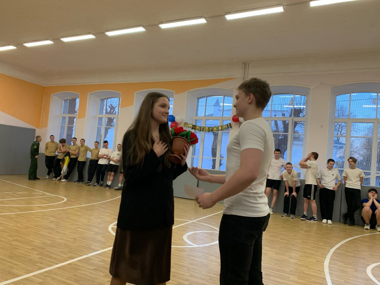 Спортивно-интеллектуальное состязание «А ну-ка, парни!» состоялось у нас в лицее.