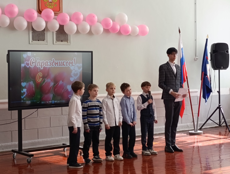 7 марта в лицее прошёл день Самоуправления, приуроченный к международному женскому Дню 8 марта.
